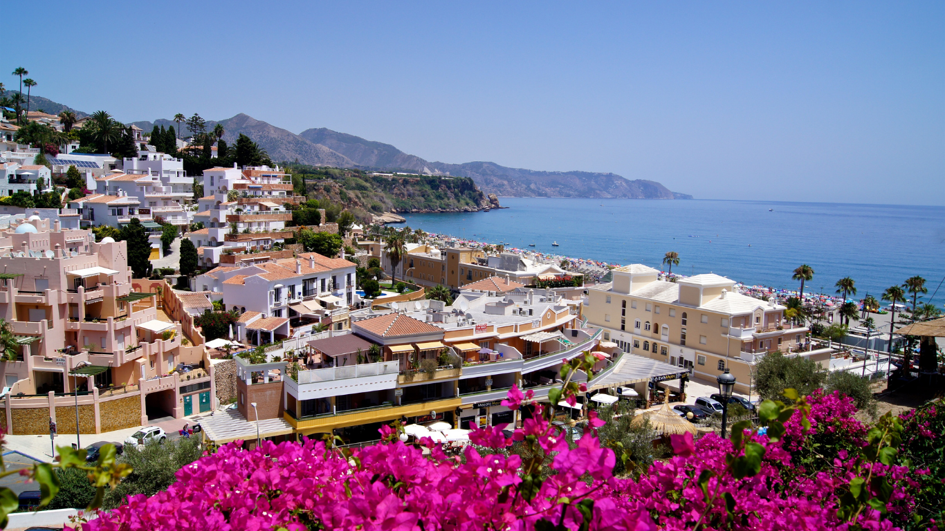 Coastal town on the Costa del Sol